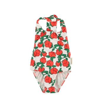 Swimsuit Back Bow - Roses