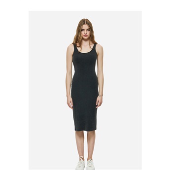 Women Tank Dress - Vintage Black