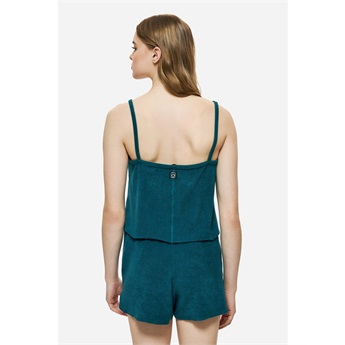 Women Terry Shorts - Teal