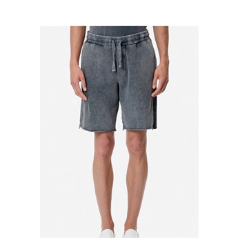Men Embroidered Bermuda - Vintage Grey