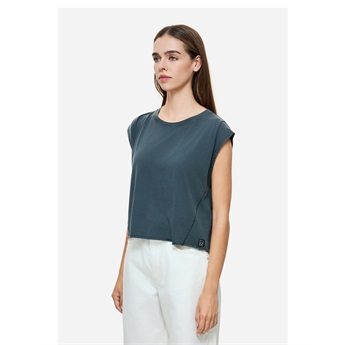 Women Boxy T-Shirt - Vintage Grey