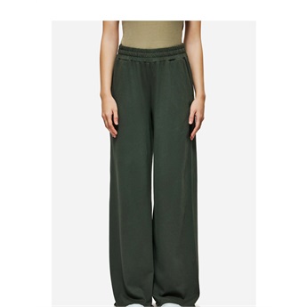 Women Wide Sweatpants - Khaki