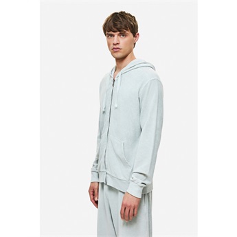 Men Terry Fullzip - Vintage Greige