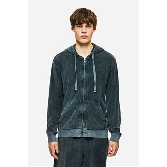 Men Terry Fullzip - Vintage Grey