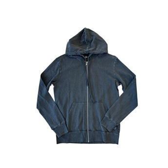 Men Classic Slub Fullzip - Vintage Black