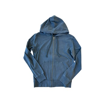 Men Classic Slub Fullzip - Vintage Blue