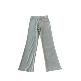 Women Slim Terry Sweatpants - Vintage Greige