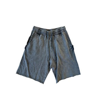 Men Raw Edge Sweatshorts - Vintage Grey