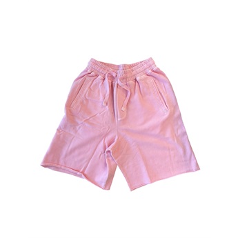 Men Raw Edge Sweatshorts - Bubblegum