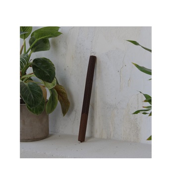 Easter Candle - Monochrome Dark Coffee