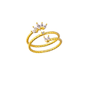 Ring - Magnolia Hoops