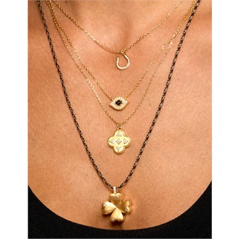 Necklace - Black Majestic Eye