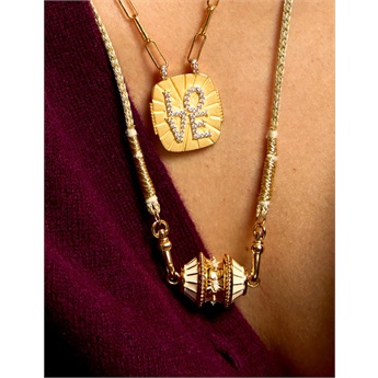 Necklace - Ivory Big Talisman