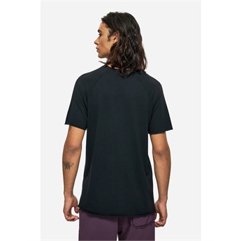 Raw Edge Raglan T-Shirt Men - Black