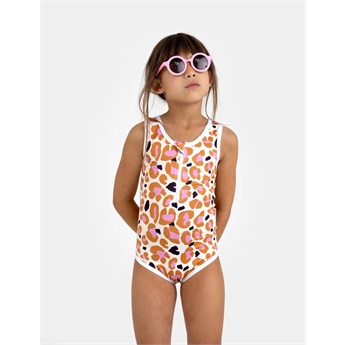Candy Leopard Swimsuit UPF50+