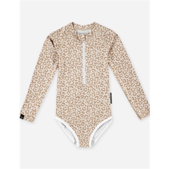 Smiley Spots LS Swimsuit UPF50+