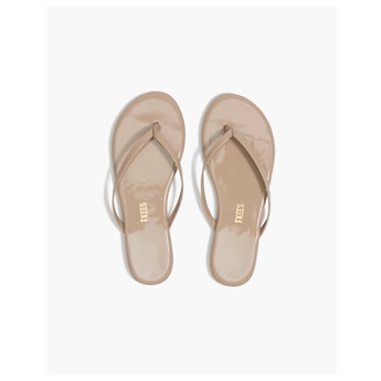 Gloss Toe Liners - Custard