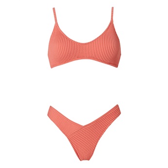 Astrid Bikini - Peach Curly