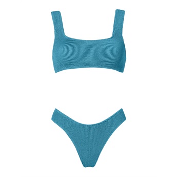 August Bikini - Metallic Azure