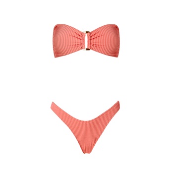 Melita Bikini - Peach Curly
