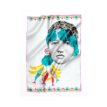 Sarong Mina White