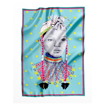 Sarong Nuba Aqua
