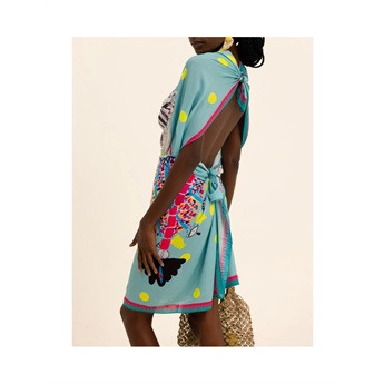 Sarong Nuba Aqua