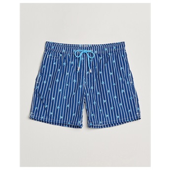 MC2 Swimshorts - Navy/Starfish Striped
