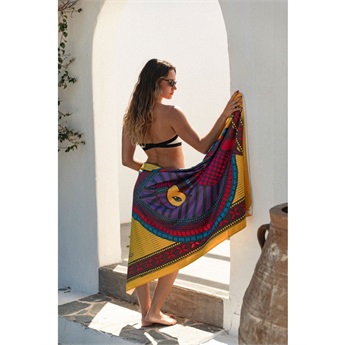Beach Towel - Royal Peacock