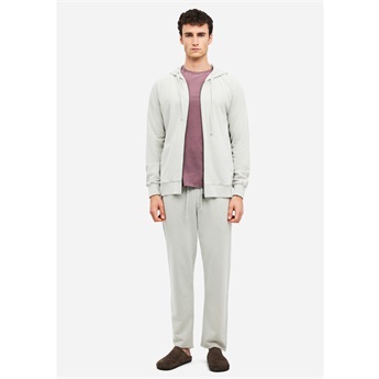 Men Raw Edge Sweatpants - Vintage Greige