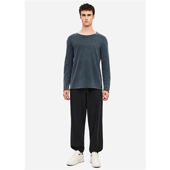 Men Relaxed Cuff Sweatpants - Vintage Black
