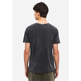 Men Relaxed Sleeves T-Shirt - Vintage Black