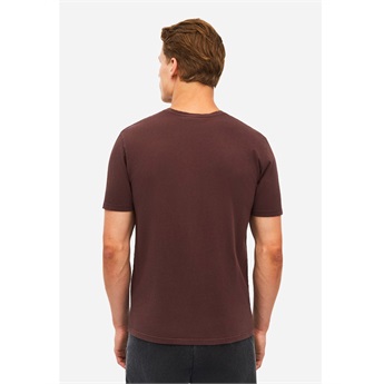 Men Regular Fit T-Shirt - Cocoa