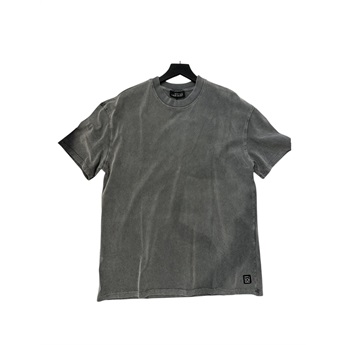 Men Oversized Brushed T-Shirt - Vintage Grey