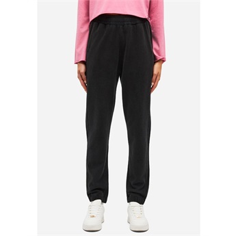 Women Classic Cuffed Sweatpants - Vintage Black
