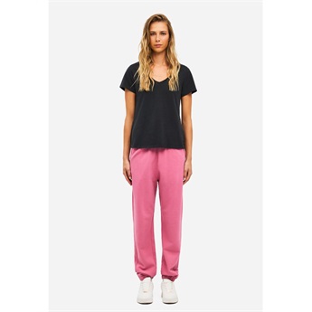 Women Classic Cuffed Sweatpants - Wild Rose