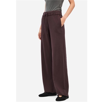 Women Wide Light Sweatpants - Cocoa