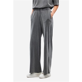 Women Wide Soft Sweatpants - Vintage Grey